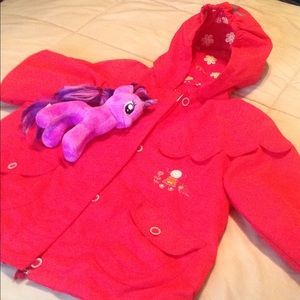 European girl's spring jacket size 5.